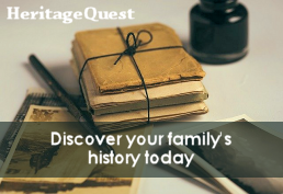 HeritageQuest -geneaological source